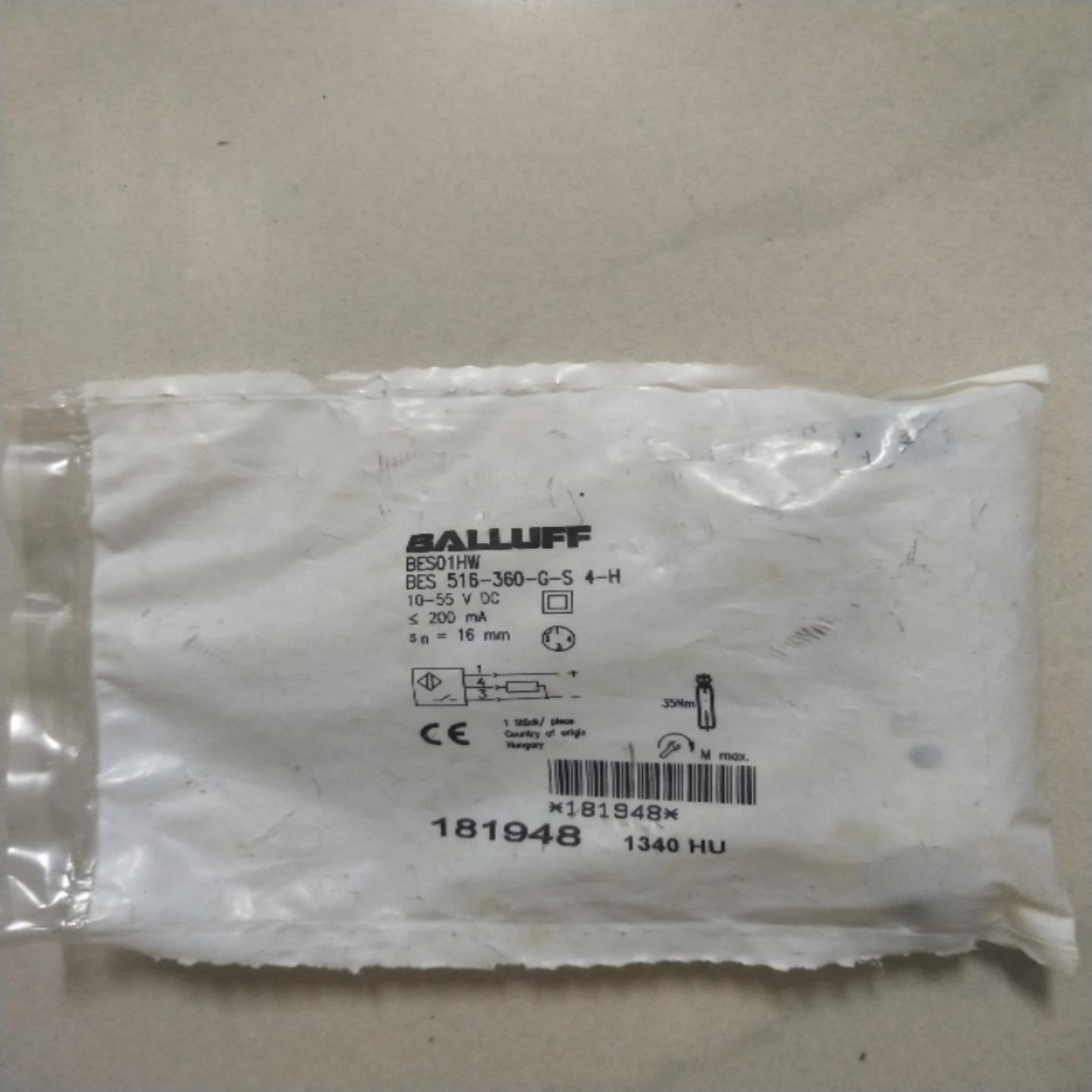 全新原装巴鲁夫 BES01HW BES 516-360-G-S4-H 现货