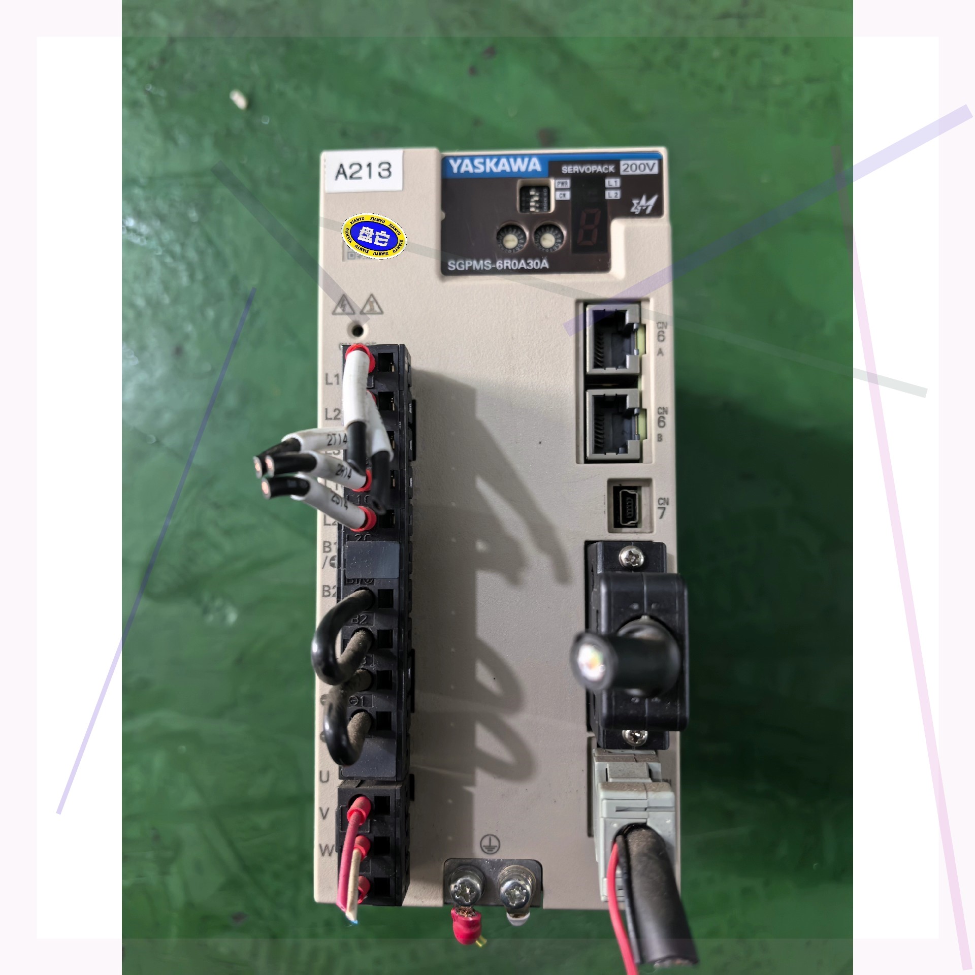 SGPMS-6R0A30A安川7代M3通讯驱动器有配套电机S