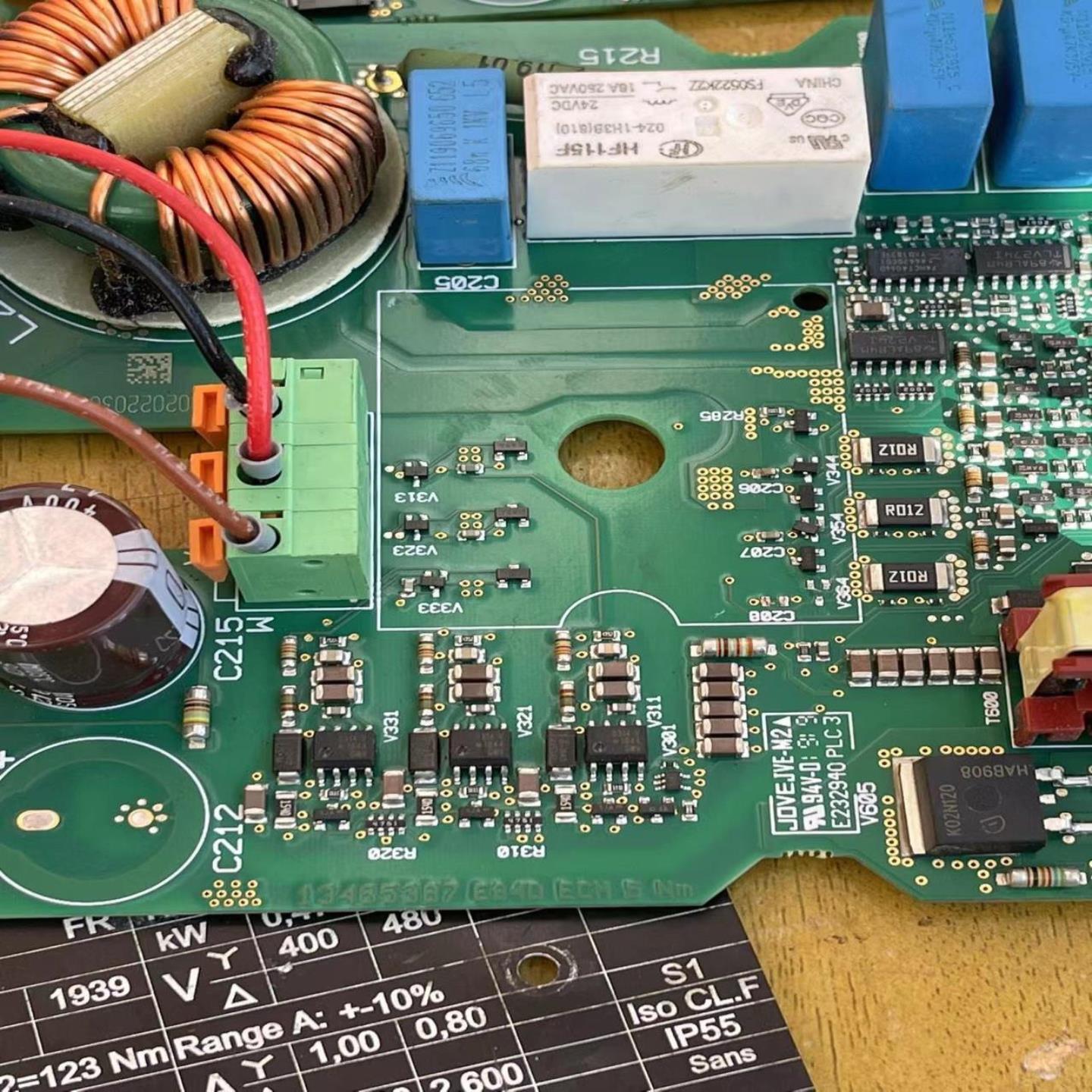 伦茨板卡3相交流电动机控制板卡E84D ECM 5 Nm 设拍前询价