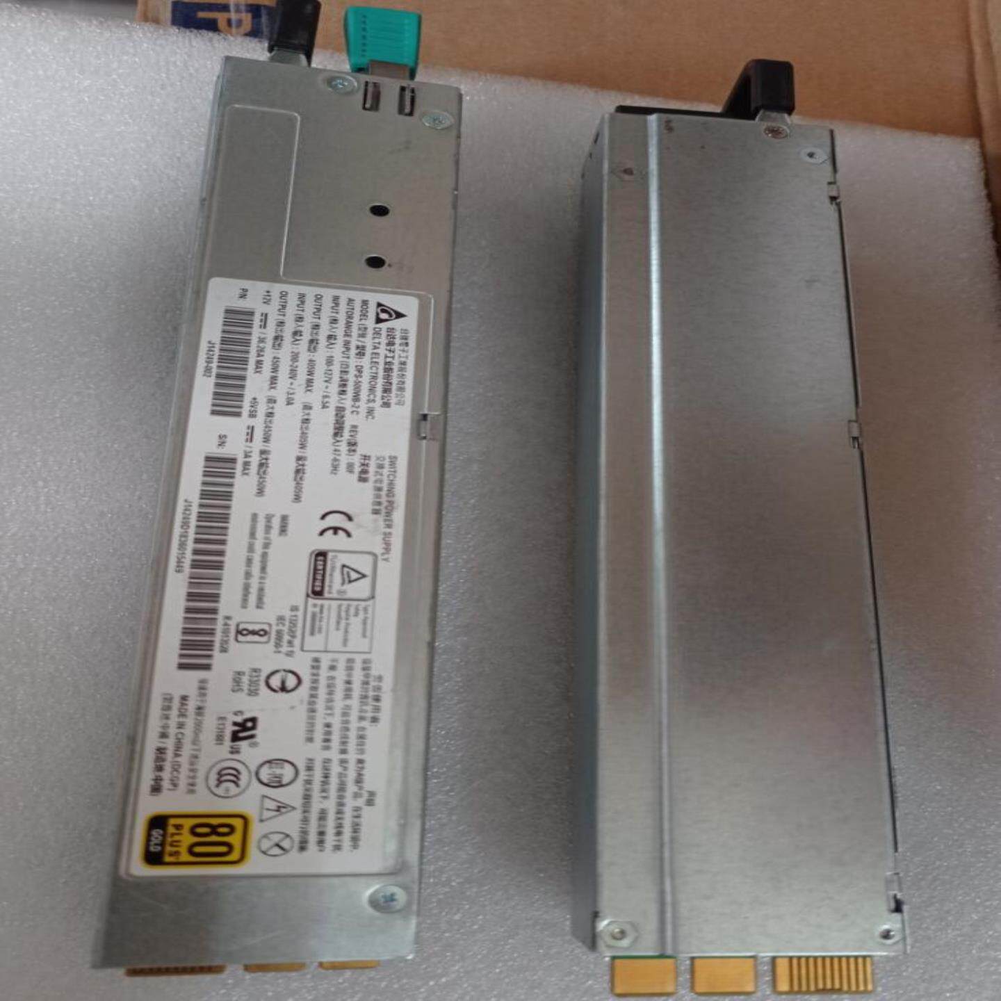 拆机  DPS-500WB-2 C A 450W 冗余电源模块 服务器电源J14249-002