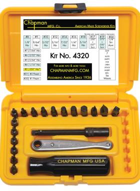Chapman 4320 20-pc Standard Ratchet Set