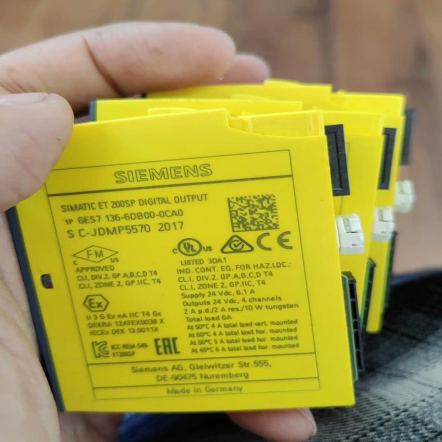 溢价— 6ES7 136-6DB00-0CA0 安全模块