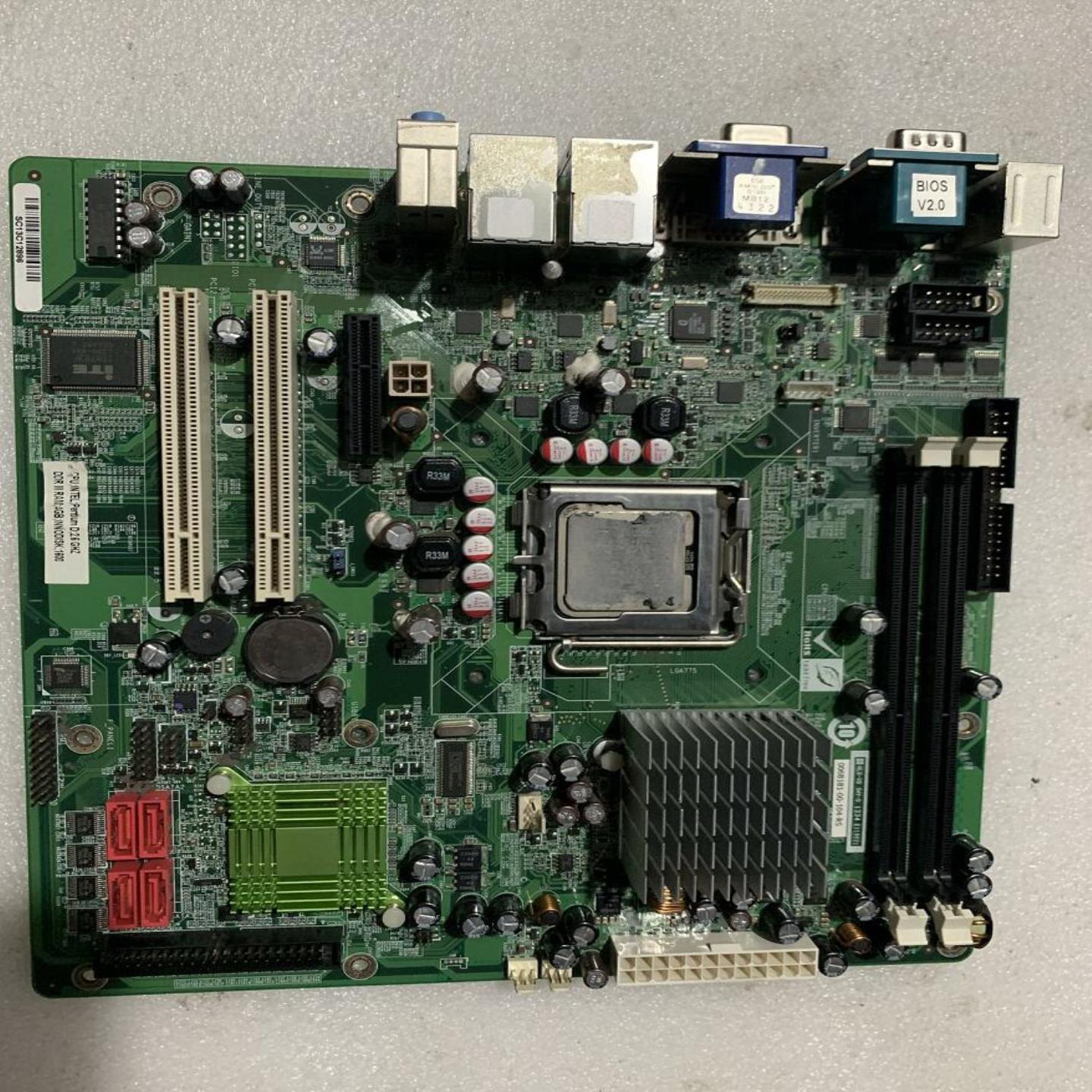 IEI威达 IOBP-G41A2-R10 REV10 双网卡工控设备机 IOBP-G41A2