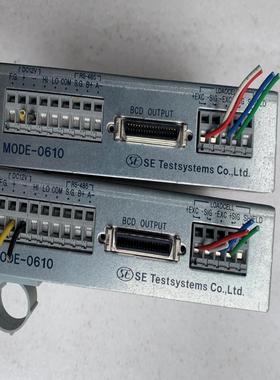 拆机 驱动控制盒 MODE-0610 SE TESTSYSTEMS COLTD实物图 现货