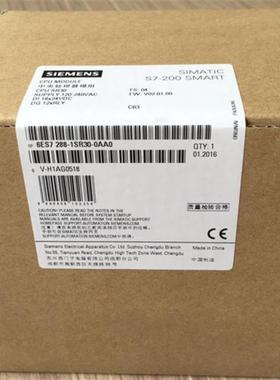 议价6ES7288-1SR30-0AA0 S7-200 SMARTCPUSR30标准CPU ACDC继电