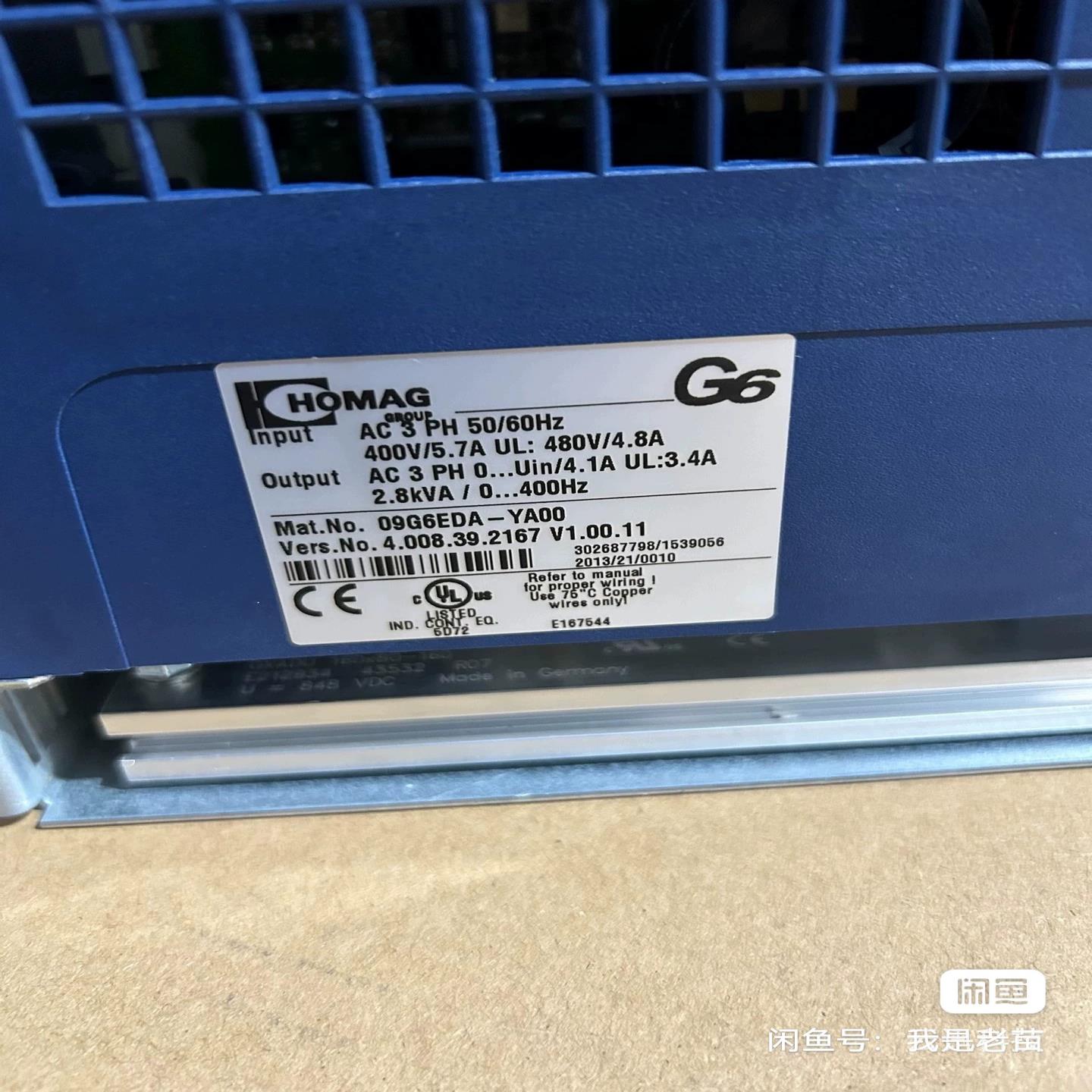科比KEB变频器 09G6EDA-YA00 4008392167 木工机械 可供技术支持