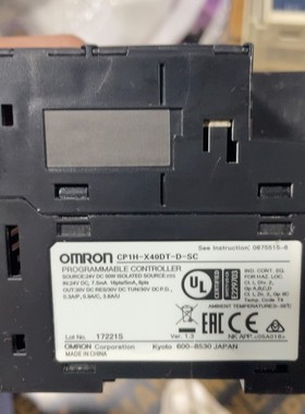 #CP1H-X40DT-D-SC ver13成色如图