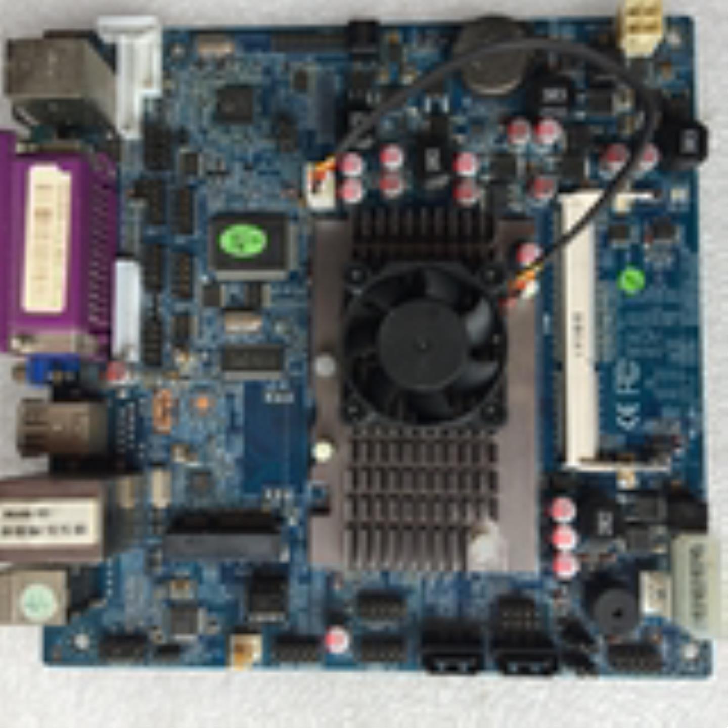 拆机 ITX-D525-DCHB D525 ELSKY D5M2C8 DDR3  p0s机主板 现货