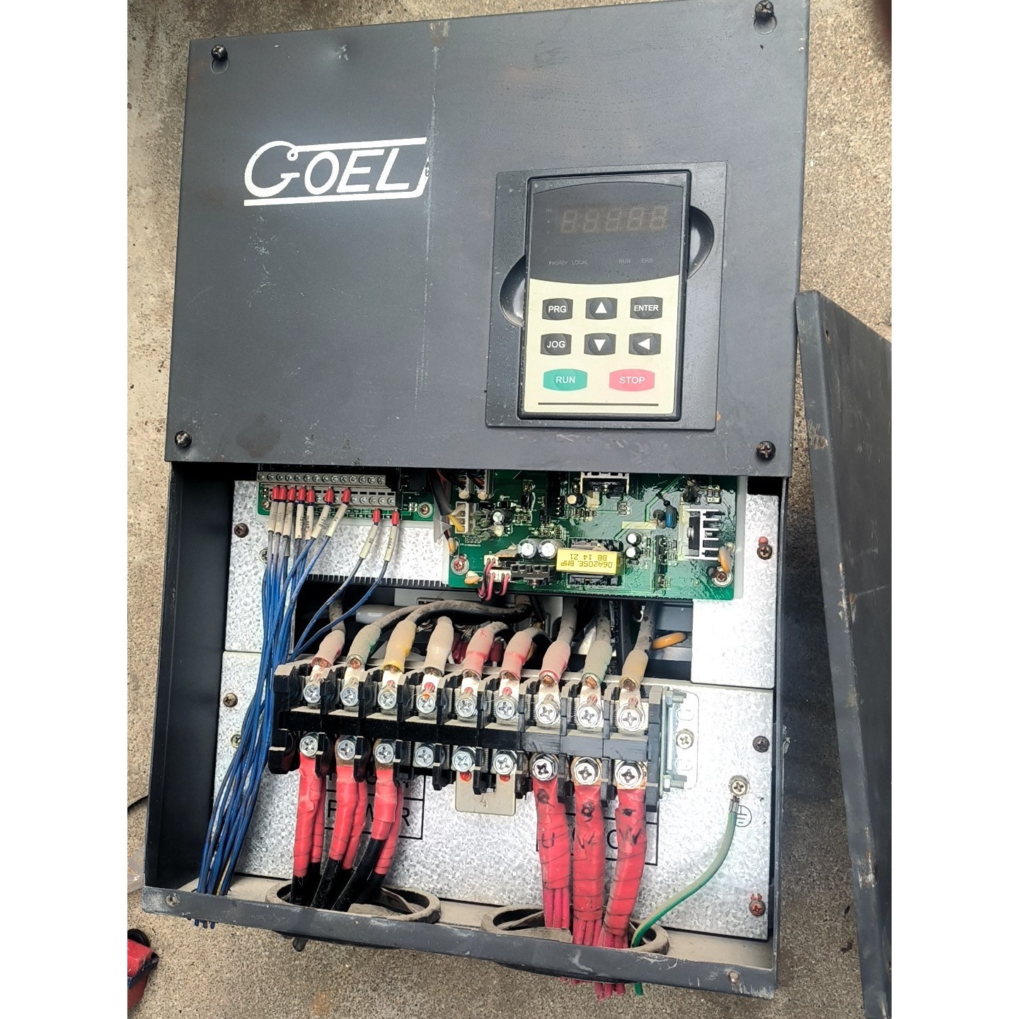 COEL变频器C8600A37重载37千瓦拆机功能包好图