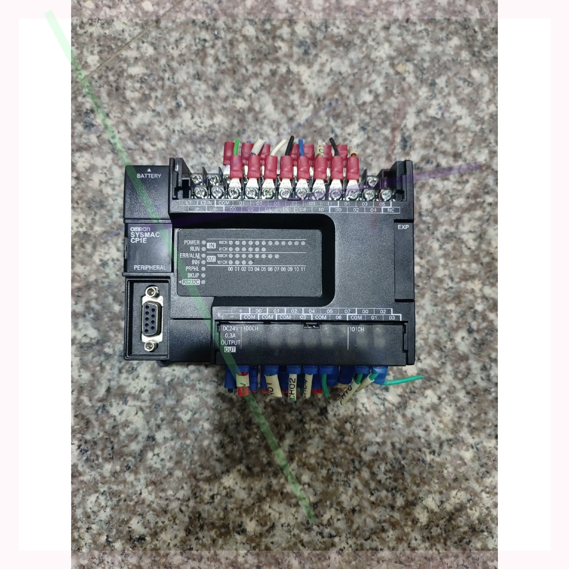 CP1E-N30SDR-A拆机实物图功能正常需要私