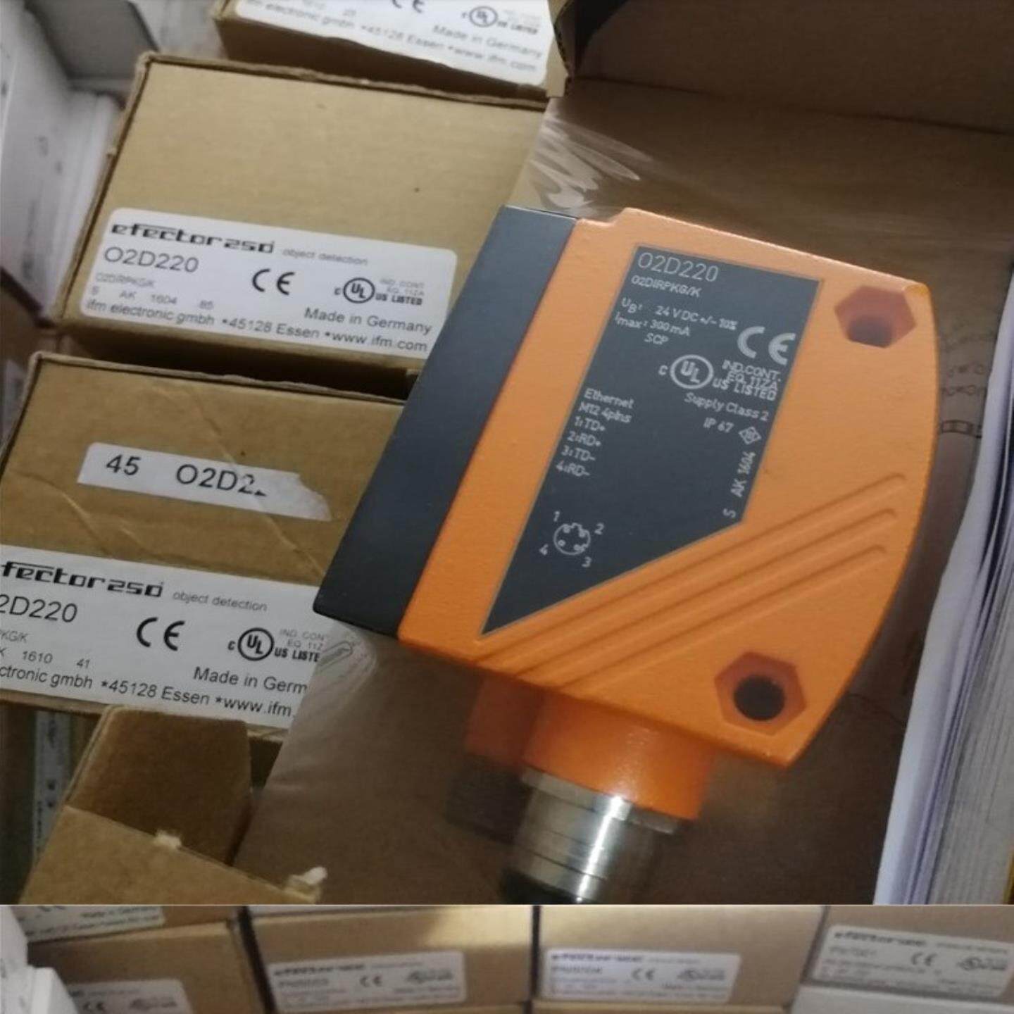 德国ifm物体识别传感器O2D222 02DIRPKGK O2D220 02D222
