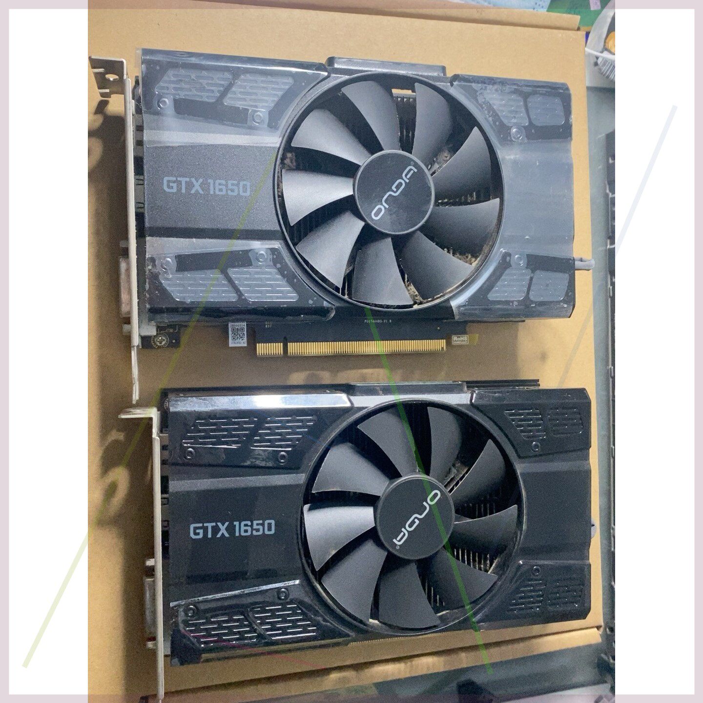 昂达GTX1650 4G 典范D5 成色新 无拆修 功能完好