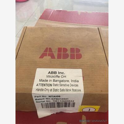 ABB  bailey板输入模块NTAI06全新议价
