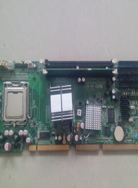 华北工控主板 SHB-890 工控长卡 带CPU 内存 接近全新