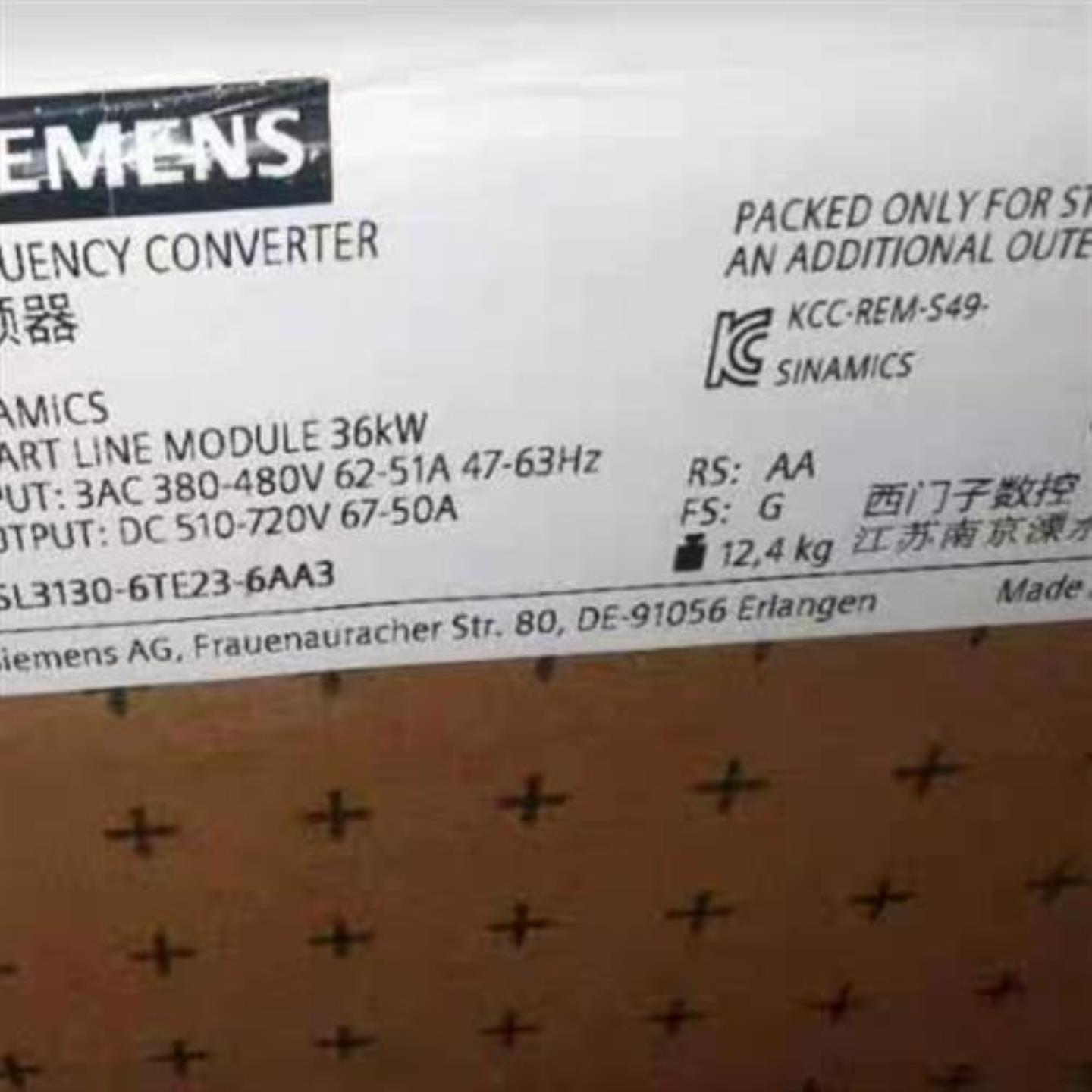 议价6SL3130-6TE23-6AA3产品原装变频器6SL3130-6TE23-6AA3