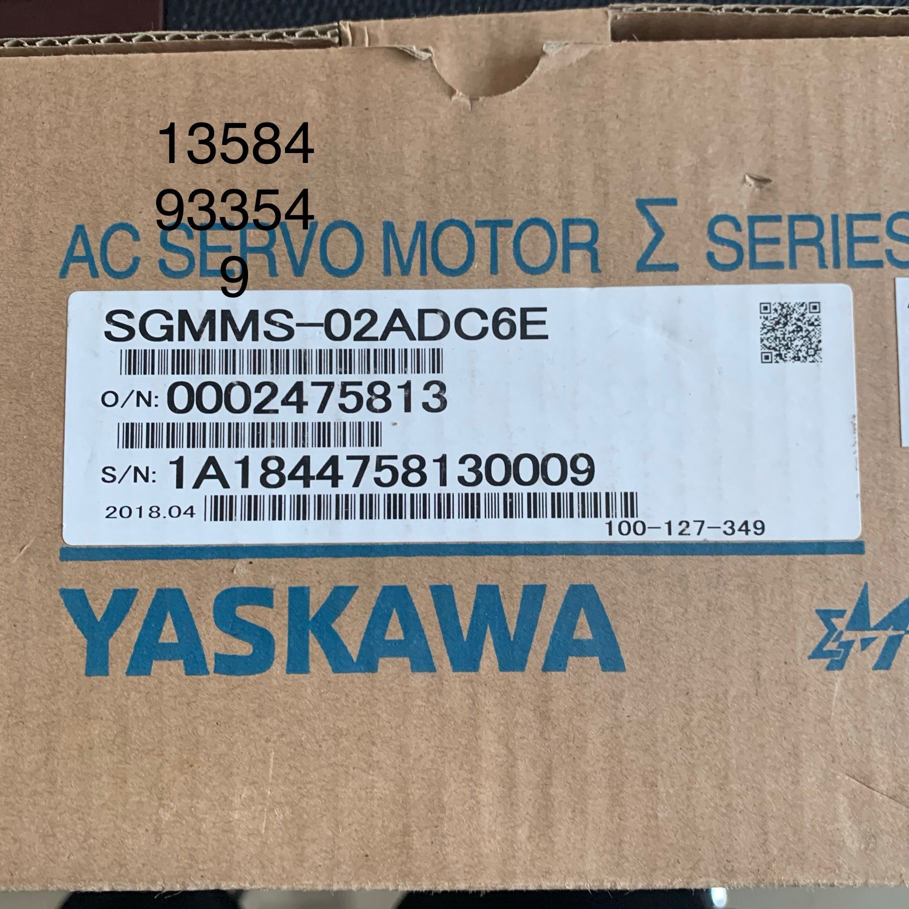 全新原装安川伺服电机SGMMS-02ADC6E04ADC6S  SGD7S-2R8A30A002