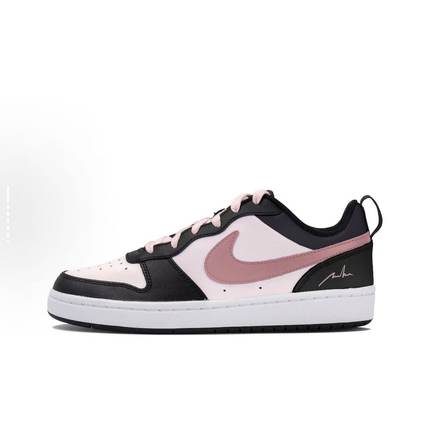 【定制球鞋】Nike Court 莓莓黑粉 耐克女鞋春季百搭潮鞋低帮板鞋