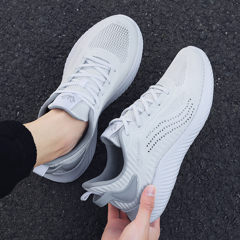 男鞋睿登2025秋季新款柔软透气轻便旅游鞋子情侣款跑步鞋运动鞋子