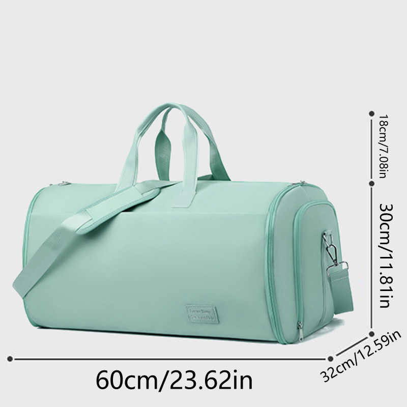 FASHION WOMENS SHOULDER BAGS CROSSBODY BAGS LARGE CAPACITY MENS HANDBAGS PORTABLE SUIT BAGS WET AND DRY SEPARATION STORAGE BAGS