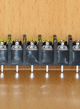 DECA台湾进联8.25间距8位黑色美规螺丝接线端子台T33-BM11