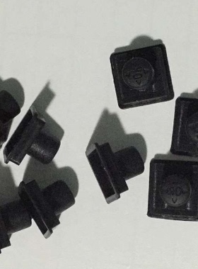 按键帽硅胶帽子黑色配五向开关方帽防静电软帽导航按键帽10*10*9