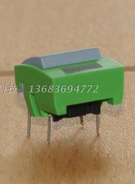 丹麦MEC按键开关绿灯框灰色复位开关微动开关3ATH9+1B03+2B021