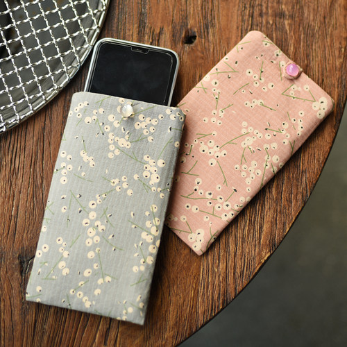 纯棉手机防摔收纳便携布袋