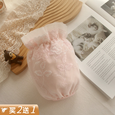 蕾丝袖套女短款工作袖口防脏套袖