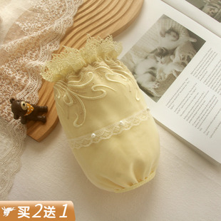 袖套女短裤白色秋冬蕾丝防污护袖韩版学生羽绒服工作成人办公套袖