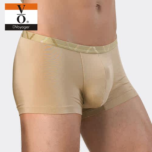 专柜正品男士平角裤男内裤VO中腰