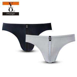 VO新品男士内裤平角裤冰丝透气超薄U凸一片式无痕三角内裤男