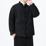 冬季风男装棉衣复古大码唐装保暖加厚外套A118-MY6611P145，男装棉衣，电商A118