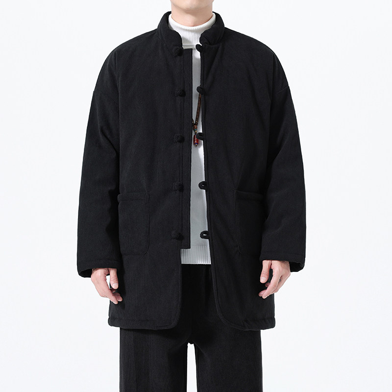 冬季风唐装棉衣大码复古中式保暖加厚外套男A118-MY6609P165,男装棉衣,电商A118