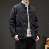 2025冬季风棉衣大码唐装中式复古保暖外套男A118-MY6601P135，男装棉衣，电商A118