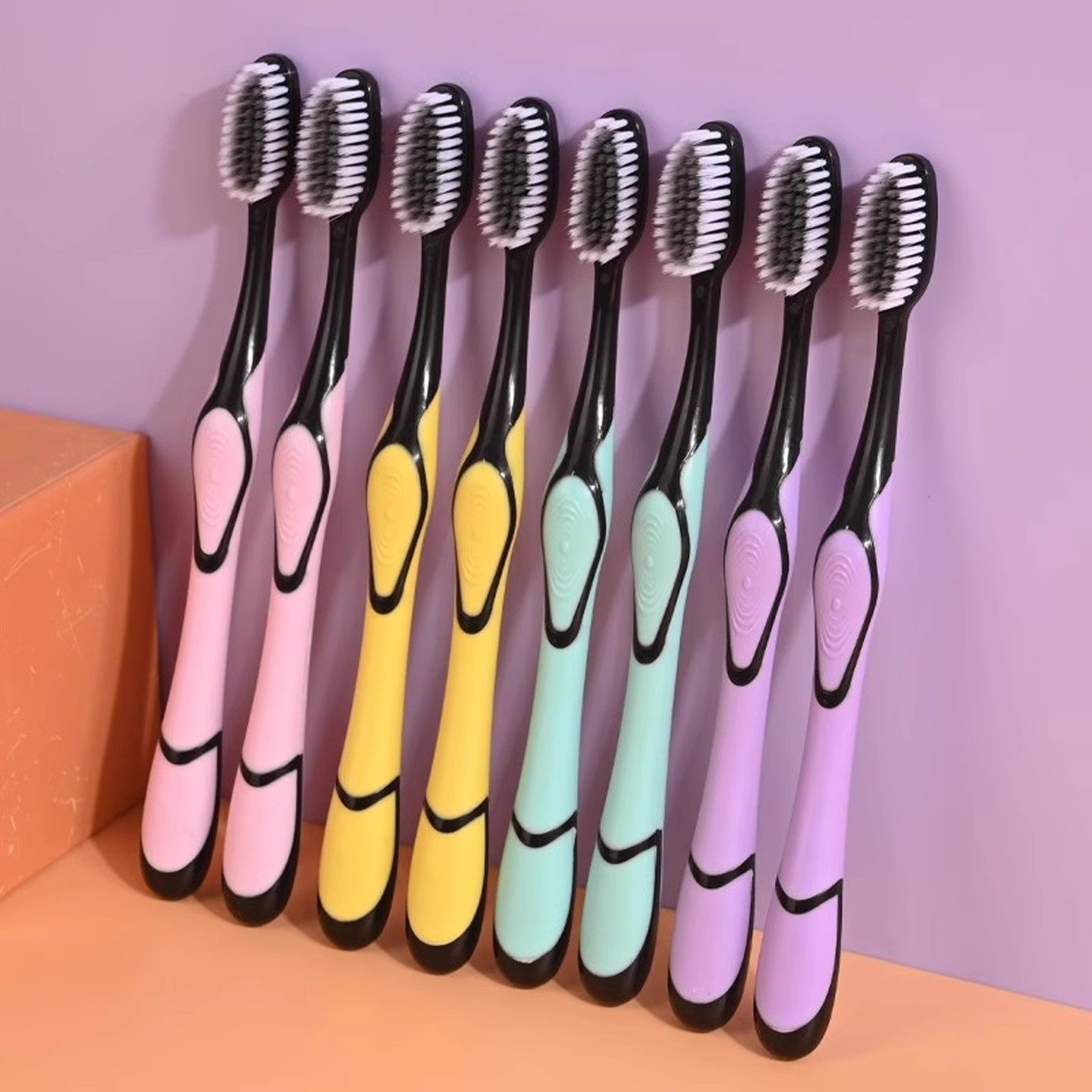 牙刷软毛成人家庭装家用男女情侣学生超细软毛刷男女通用旅行牙刷,洗护清洁剂/卫生巾/纸/香薰,旅行牙刷,淘宝优惠券,粉丝福利购,淘宝优惠卷