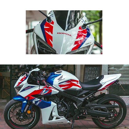 适用本田cbr650r全车身版画贴纸