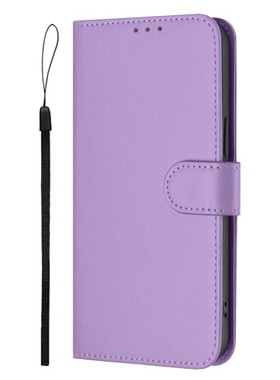 紫色适用GalaxyS25/S24/S23/S22/S21 Ultra/Plus+/FE 5G三星翻盖手机壳S20/S10 4G皮套防摔保护套电话壳