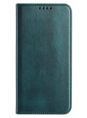 深绿色适用GalaxyS25/S24/S23/S22/S21 Ultra/Plus+/FE 5G三星翻盖手机壳S20/S10 4G皮套防摔保护套电话壳