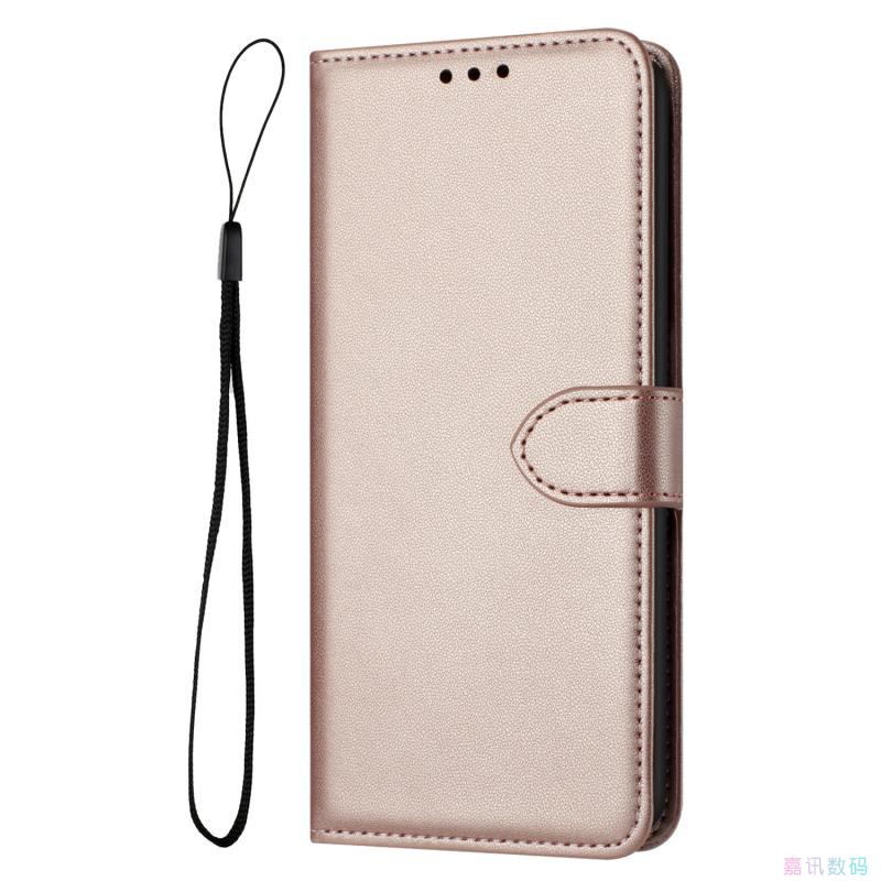 玫瑰金适用GalaxyA13/A23/A33/A53/A73 5G三星翻盖手机壳A12/A22/A32/A42/A52/A72 4G皮套防摔保护套电话壳