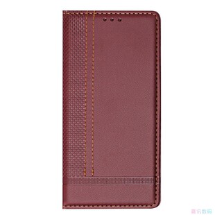 雍容酒红适用GalaxyA13/A23/A33/A53/A73 5G三星翻盖手机壳A12/A22/A32/A42/A52/A72 4G皮套防摔保护套电话壳