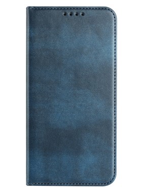 蓝色适用GalaxyS25/S24/S23/S22/S21 Ultra/Plus+/FE 5G三星翻盖手机壳S20/S10 4G皮套防摔保护套电话壳