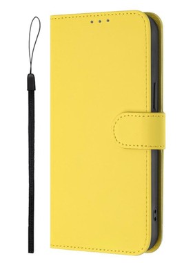 黄色适用GalaxyS25/S24/S23/S22/S21 Ultra/Plus+/FE 5G三星翻盖手机壳S20/S10 4G皮套防摔保护套电话壳