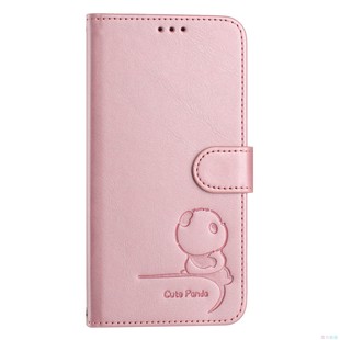 A35 A54皮套防摔保护套电话壳 A36 A34 A14 A55 A25 5G三星翻盖手机壳A15 A56 A26 小熊粉适用GalaxyA16