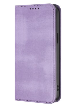 浅紫色适用GalaxyA07/A17/A37/A57/A06/A16/A26/A36/A56 5G防盗刷三星翻盖手机壳A15/A25/A35/A55 皮套壳