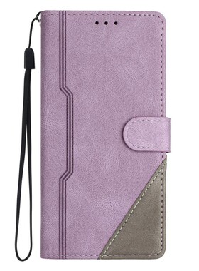 奢华紫适用Galaxy A11/A21/A31/A41/A51 三星翻盖手机壳A71/A81/A91 S/E皮套防摔保护套男女电话壳