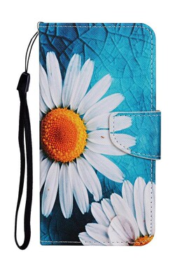 大菊花适用GalaxyS25/S24/S23/S22/S21 Ultra/Plus+/FE 5G三星翻盖手机壳S20/S10 4G皮套防摔保护套电话壳