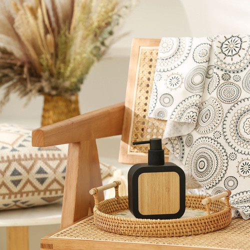 哑光黑色五星级酒店洗手液瓶