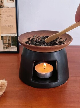 【可以干烧】手工粗陶烘烤炉烤茶炉烤雪松扩香炉香熏炉子烤香粉炉