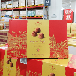 SAM山姆会员代购MM比利时进口原味松露状代可可脂巧克力454g盒糖