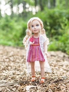 精致玩偶过家家玩具 girls旅行女孩娃娃可换装 正品 美国journey